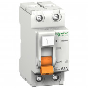 Диференціальний вимикач навантаження Schneider Electric Домовий ВД63 2P 63A 30мA 11455