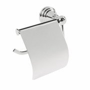 Держатель для туалетной бумаги Tres Clasic с крышкой хром 12423605