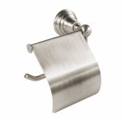 Тримач для туалетного паперу Tres Clasic із кришкою сталь 12423605AC