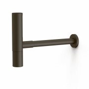 Сифон для раковини Tres телескопічний зі спідницею бронзовий чорний 16110342KMB