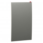 Вставка у кришку прямокутного лючка Schneider Electric OptiLine 45 лінолеум сірий ISM50808