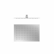 Лійка для верхнього душу Tres Inox 300x200 мм із шарніром хром 134315007