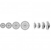 Мембрана кабельного ввода Schneider Electric Ø32 ISM71073