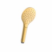 Душова лійка Tres Eco-Drop із гідромасажем ручна золото матовий 29963112OM