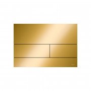 Кнопка змиву TECE TECEsquare подвійна PVD покриття позолочений глянець 9240839