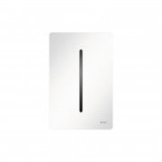 Панель змиву для пісуару TECE TECEfilo-Solid електронна живлення від батареї 7,2 В білий глянсовий 9242035