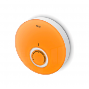 Дизайнерська панель кімнатного термостату Tece TECEfloor DT скло оранжевий 77400017