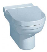 Унітаз підвісний із сидінням Keramag Opus 35.5х62 см санфаянс білий 203300.600+573120.600