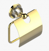 Тримач для туалетного паперу THG Najem із кришкою золото G17 H44 00538AC