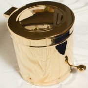 Відро для сміття THG Najem з педаллю золото G17 H44 00713CL