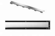 Решетка TECE TECEdrainline Steel для водосточного желоба 1200 мм нержавеющая сталь полированная 601280