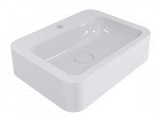 Раковина для ванной Miraggio Kelley 55х41 см литой мрамор Miramarble белый 0000944