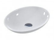 Раковина для ванной Miraggio Kristina 50х35 см литой мрамор Miramarble белый 0000761