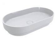 Раковина для ванной Miraggio Marta 750 литой мрамор Miramarble белый 0000728