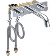 Змішувач для раковини Geberit One вбудований двовентильний хром 116.464.21.1