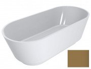 Ванна із штучного каменю Miraggio Siena 180х80 см Miramarble перламутрово-золотий 0001714