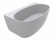 Ванна из искусственного камня Miraggio Anna 160х85 см Miramarble белый матовый 0001611