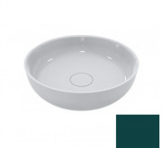 Раковина для ванної Miraggio Moon Ø40 см литий мармур Miramarble синьо-зелений 0000918