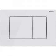 Кнопка змиву Geberit Delta30 подвійний змив пластик білий альпійський 115.137.11.1
