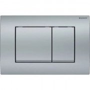 Кнопка смыва Geberit Delta30 двойной смыв пластик хром матовый 115.137.46.1