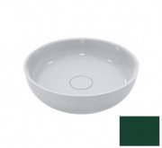 Раковина для ванної Miraggio Moon Ø40 см литий мармур Miramarble зелений мох матовий 0000686
