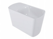 Раковина для ванной Miraggio Helix R 450 литой мрамор Miramarble белый матовый 0001630