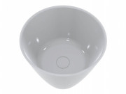 Раковина для ванної Miraggio San Andreas Ø44 см литий мармур Miramarble білий матовий 0000795