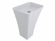 Раковина для ванной Miraggio Sunny 60х45 см литой мрамор Miramarble белый матовый 0001250