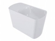 Раковина для ванной Miraggio Helix R 450 литой мрамор Miramarble белый матовый 0001630