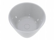 Раковина для ванной Miraggio San Andreas Ø44 см литой мрамор Miramarble белый матовый 0000795