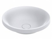 Раковина для ванної Miraggio Siena Ø44 см литий мармур Miramarble білий матовий 0000769