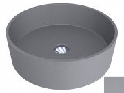 Раковина для ванної Miraggio Sofia Ø47,7 см кварцовий пісок Mirastone сірий камінь 0000440