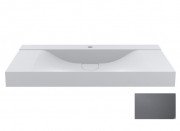 Раковина для ванної Miraggio Fly 1000 кварцовий пісок Mirastone сірий 0001454