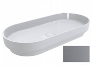 Раковина для ванної Miraggio Marta 900 кварцовий пісок Mirastone сірий 0001484