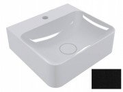 Раковина для ванной Miraggio Seed 43х39 см кварцевый песок Mirastone черный 0001499