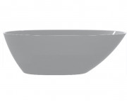 Ванна из искусственного камня Miraggio Melbourne 168,5х75,9 см Mirasoft Technology белый 0001490
