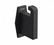 Гачок для ванної Sonia Luce одинарний латунь чорний матовий 182497