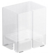 Склянка для зубних щіток Sonia Luce акрилове скло білий 182732