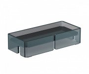  	Полочка для ванной Sonia Luce акриловое стекло черный 182527