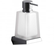 Диспенсер для жидкого мыла Sonia S8 подвесной латунь/стекло хром 161836