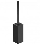 Єршик для унітазу Sonia S5 Black нержавіюча сталь підлоговий чорний 176489