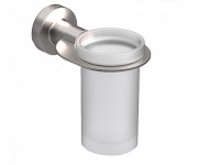 Склянка для зубних щіток Sonia Tecno Project підвісна латунь/скло матовий нікель 119547