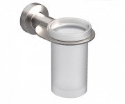 Склянка для зубних щіток Sonia Tecno Project підвісна латунь/скло матовий нікель 119547