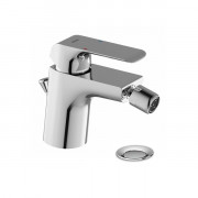 Змішувач для біде Ravak Flat одноважільний з донним клапаном глянсовий хром X070122