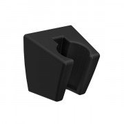 Тримач для душу Ravak Chrome пластик чорний матовий X07P640