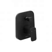 Змішувач для душу Ravak 10° Free black вбудований одноважільний чорний матовий X070156