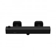 Термостат для душа Ravak 10° Free black двухвентильный черный матовый X070154