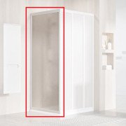 Душевая боковая стенка Ravak Supernova APSS 80х198 см профиль белый/пластик Pearl 940401R211