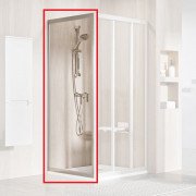 Душова бічна стінка Ravak Supernova APSS 80х198 см профіль сатин/прозоре скло 94040UR2Z1