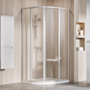 Душовий куточок Ravak Supernova SKCP4 80х80 см профіль сатин/скло Grape 3114OU02ZG
